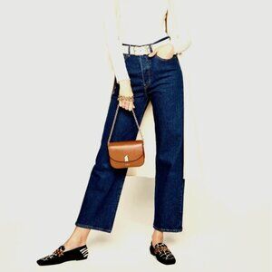 Levi's Women's Straight Leg Jeans - Dark Blue